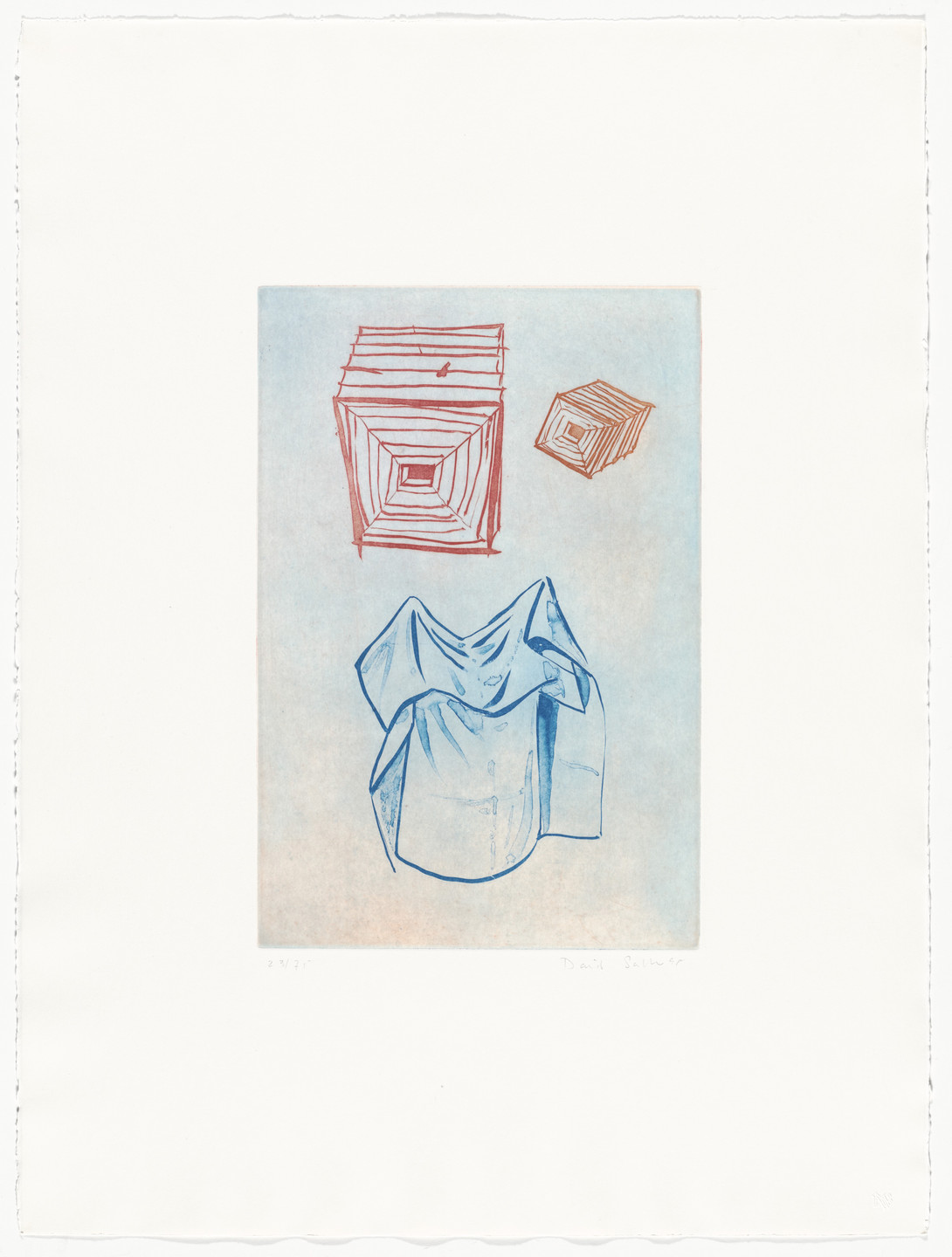 David Salle. Paper Lanterns from The Geldzahler Portfolio. 1998