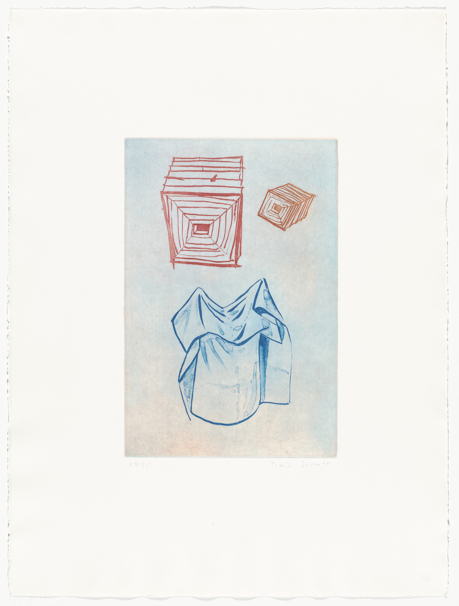 David Salle. Paper Lanterns from The Geldzahler Portfolio