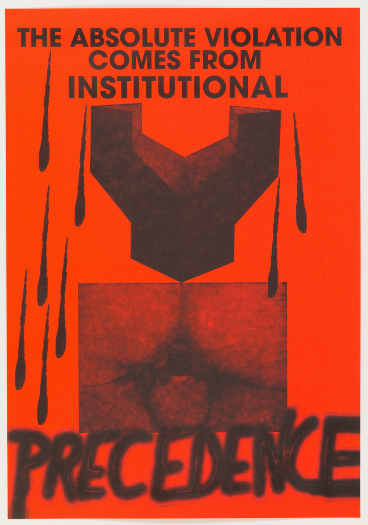 Anti Print Poster, Sterling Ruby, 2007