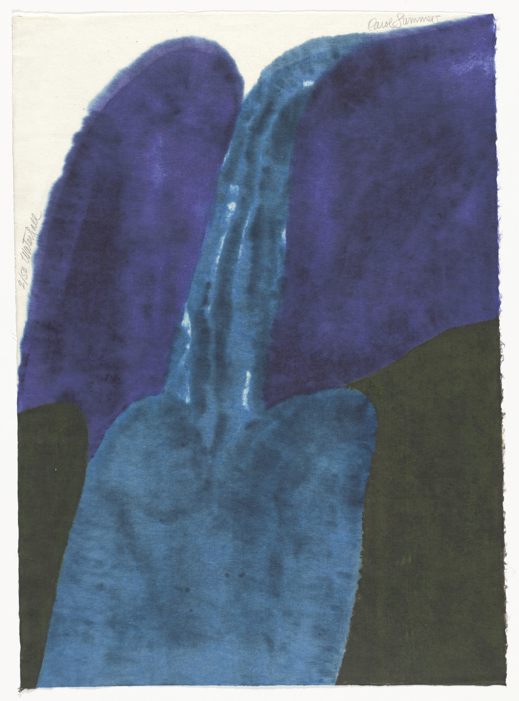 Carol Summers. Waterfall from 9 Prints. 1967