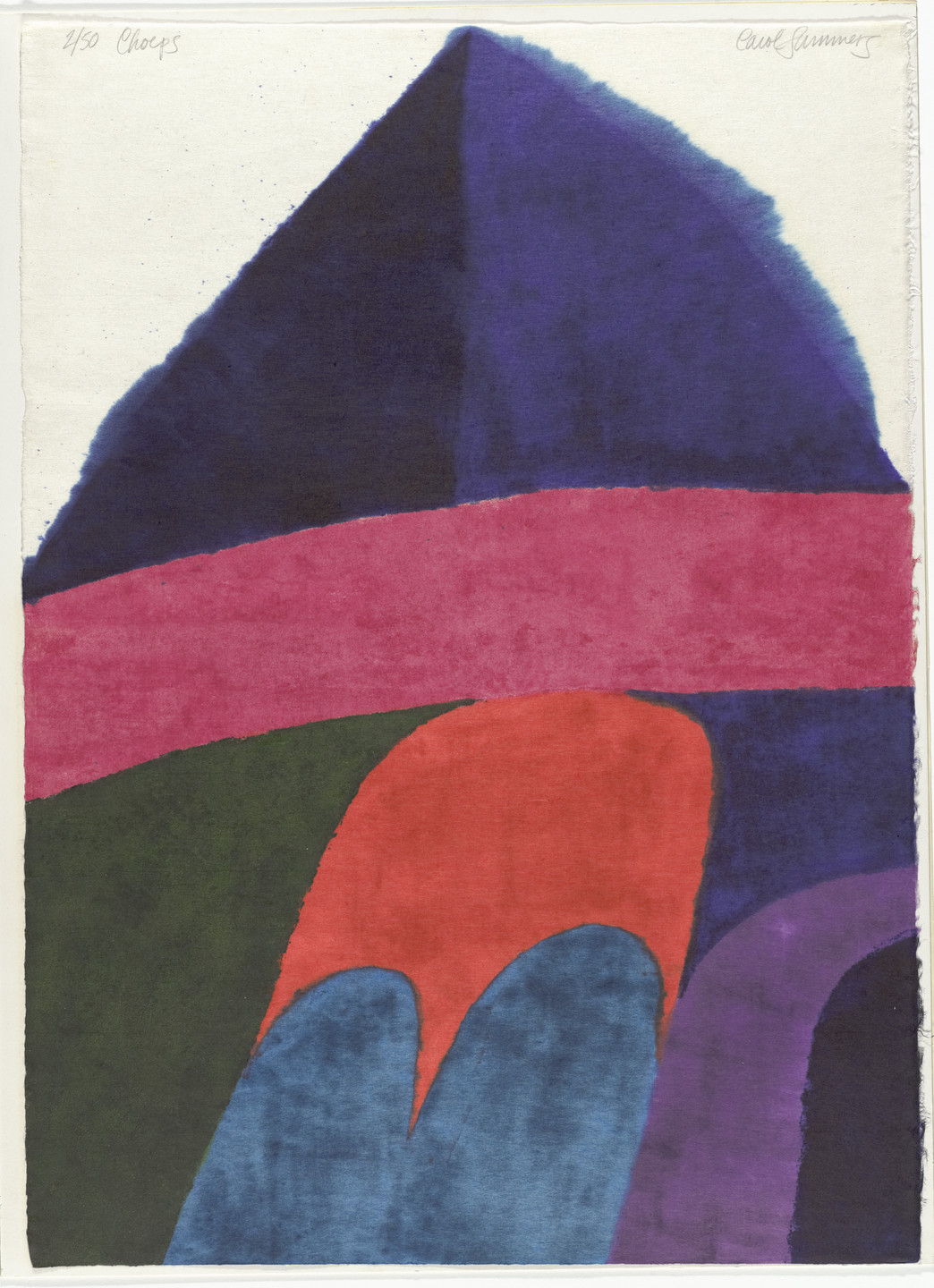 Carol Summers. Choeps from 9 Prints. 1967