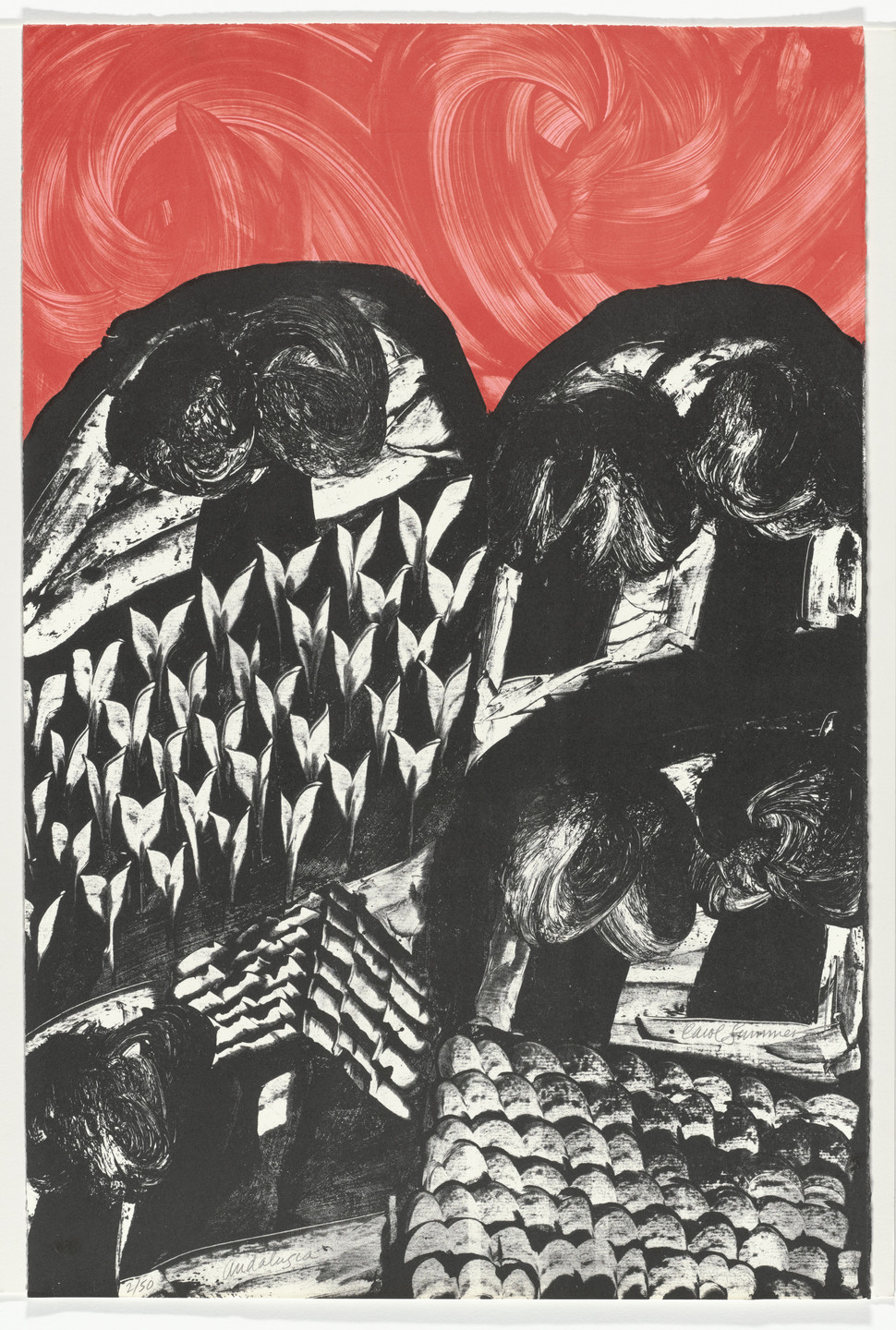 Carol Summers. Andalusia from 9 Prints. 1967