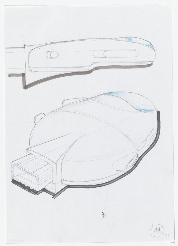 Urban Proposal with Multi Thin-Shell Capsules, project (Elevation and exterior perspective sketches)