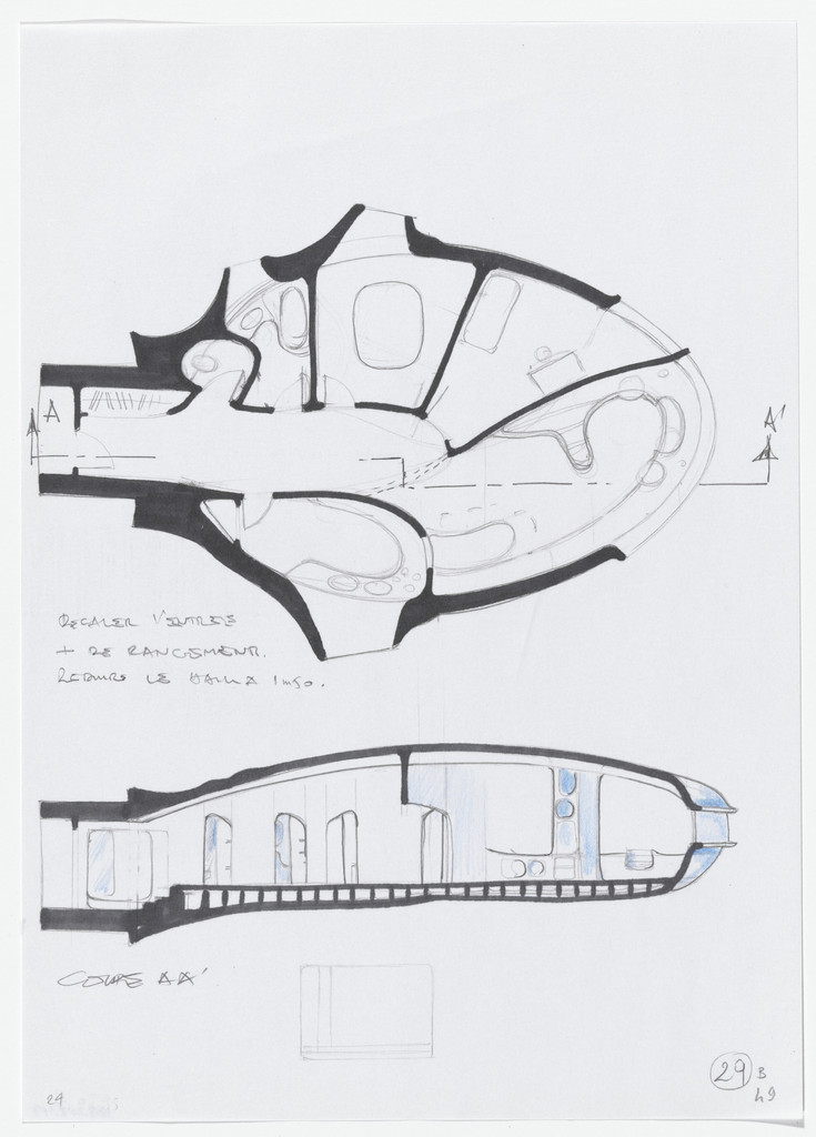 Urban Proposal with Multi Thin-Shell Capsules, project (Plan sketch)