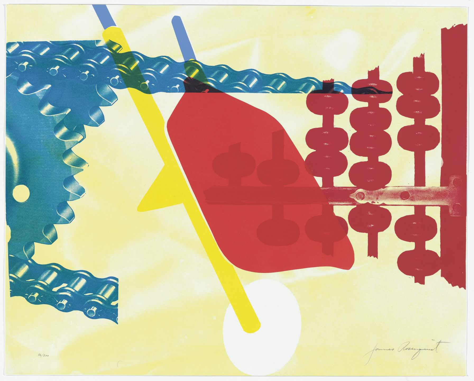James Rosenquist. Whipped Butter for Eugen Ruchin from 11 Pop Artists, Volume II. 1965, published 1966