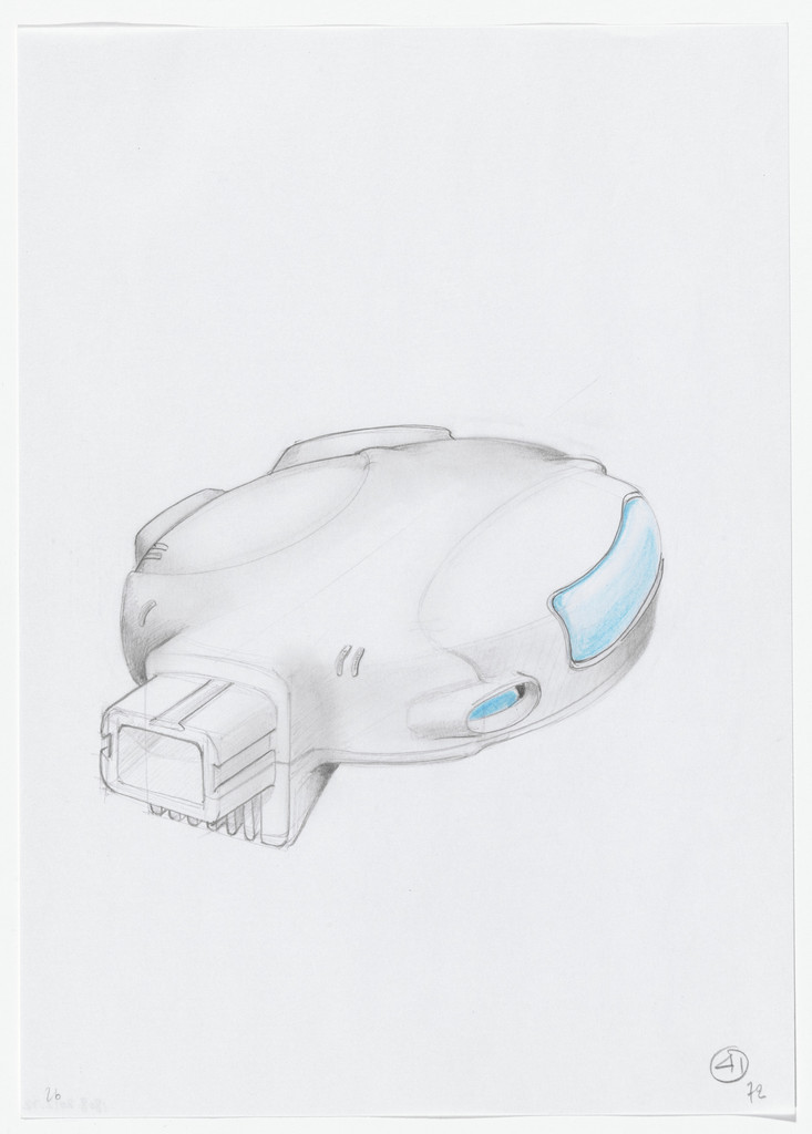 Urban Proposal with Multi Thin-Shell Capsules, project (Exterior perspective sketch)