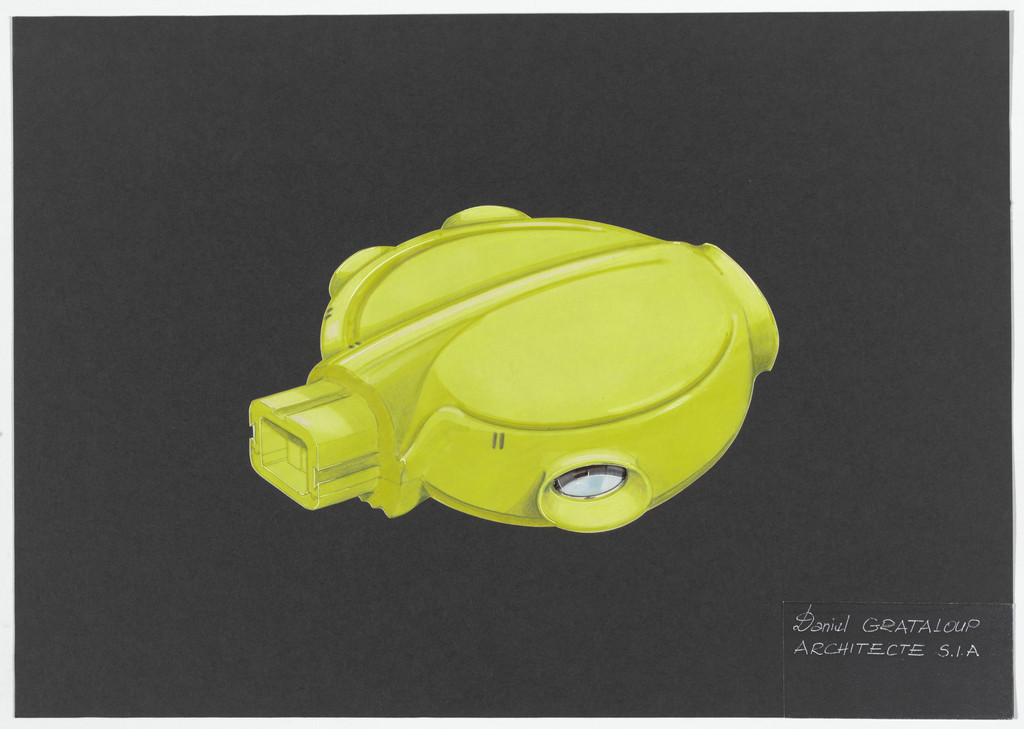 Urban Proposal with Multi Thin-Shell Capsules, project (Exterior perspective)