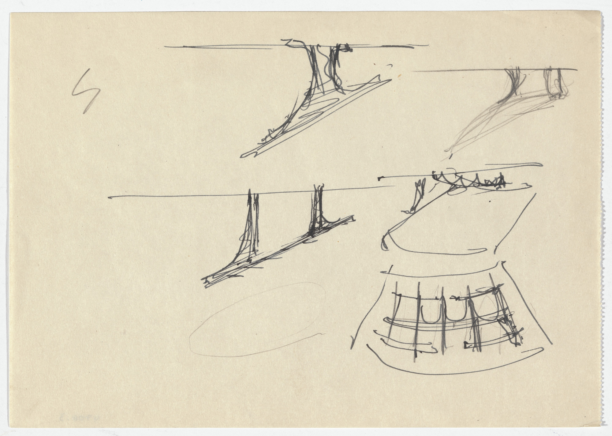 Ludwig Mies van der Rohe. Theater project