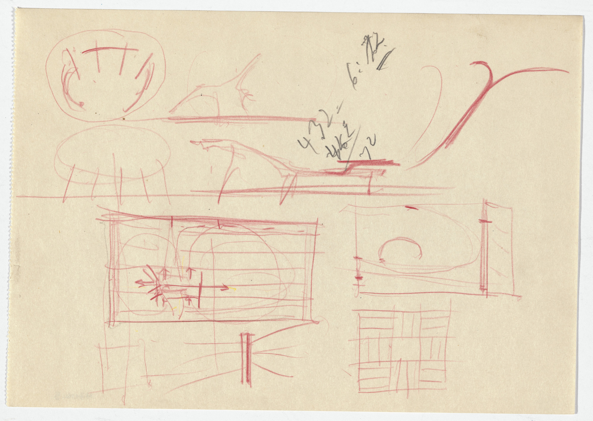 Ludwig Mies van der Rohe. Theater project