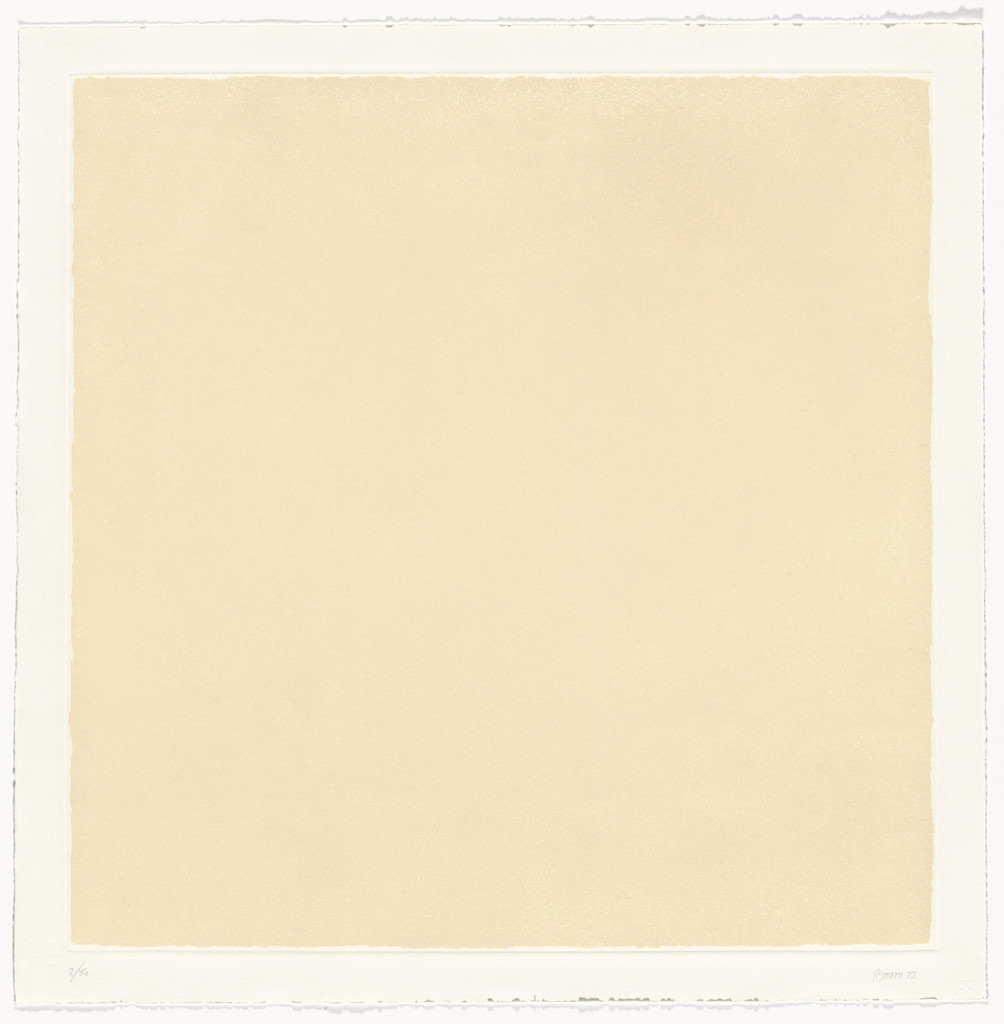 Untitled from Seven Aquatints, Robert Ryman, 1972
