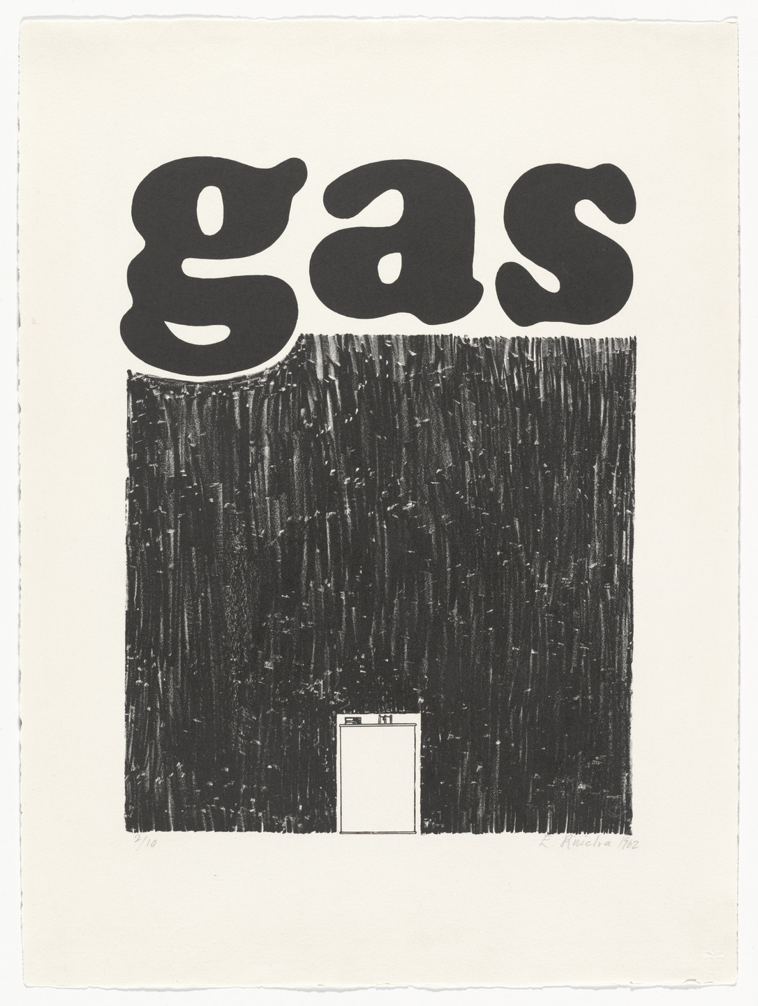 Edward Ruscha. Gas. 1962 | MoMA