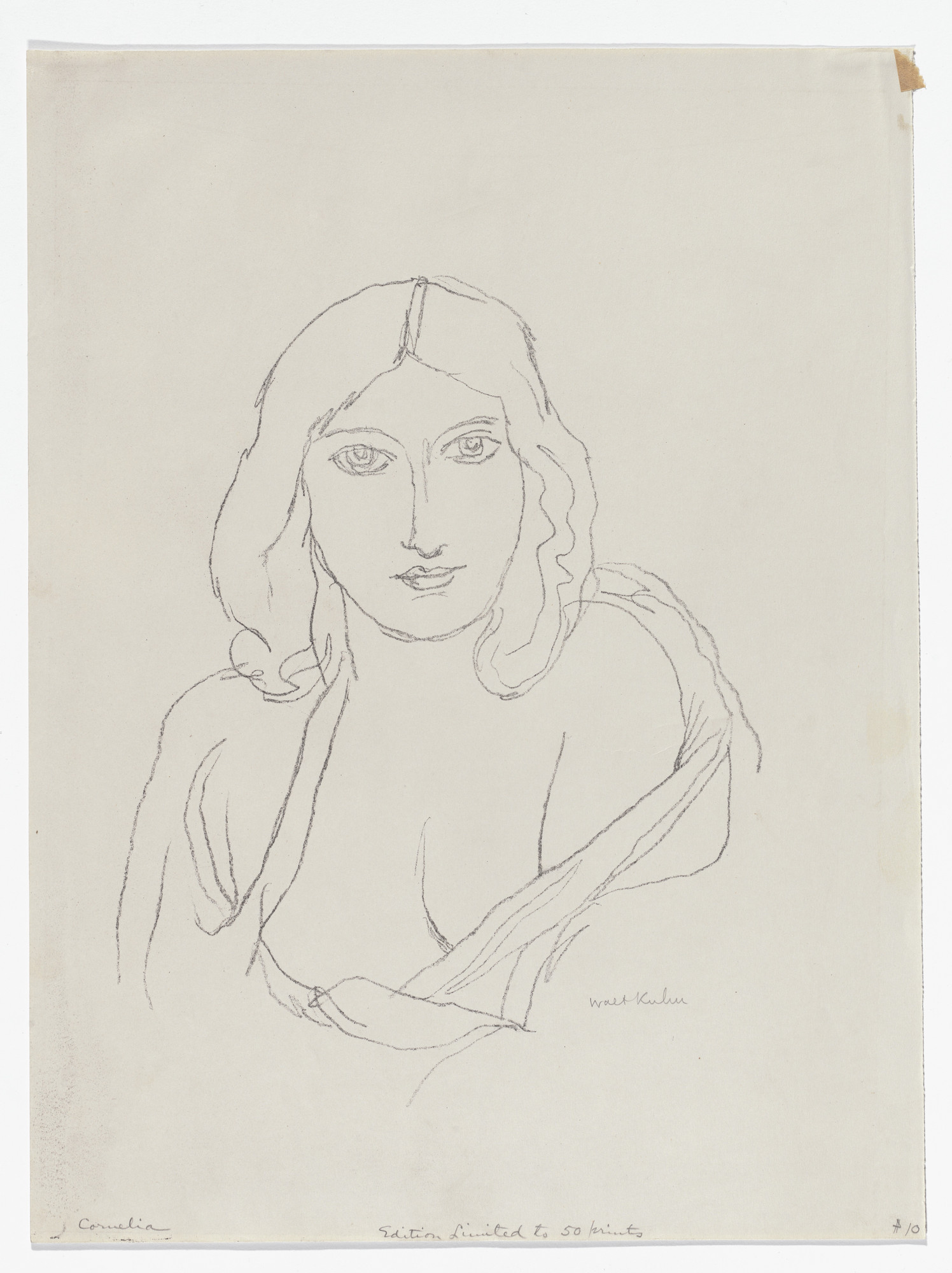 Walt Kuhn. Cornelia