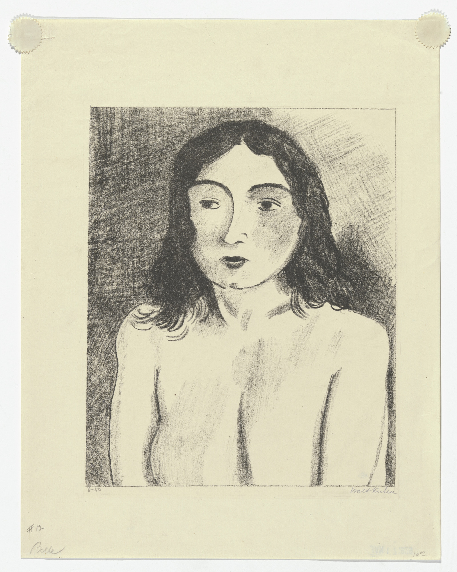 Walt Kuhn. Belle