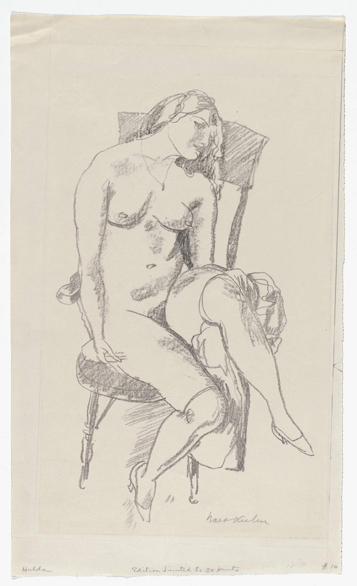 Walt Kuhn. Hulda