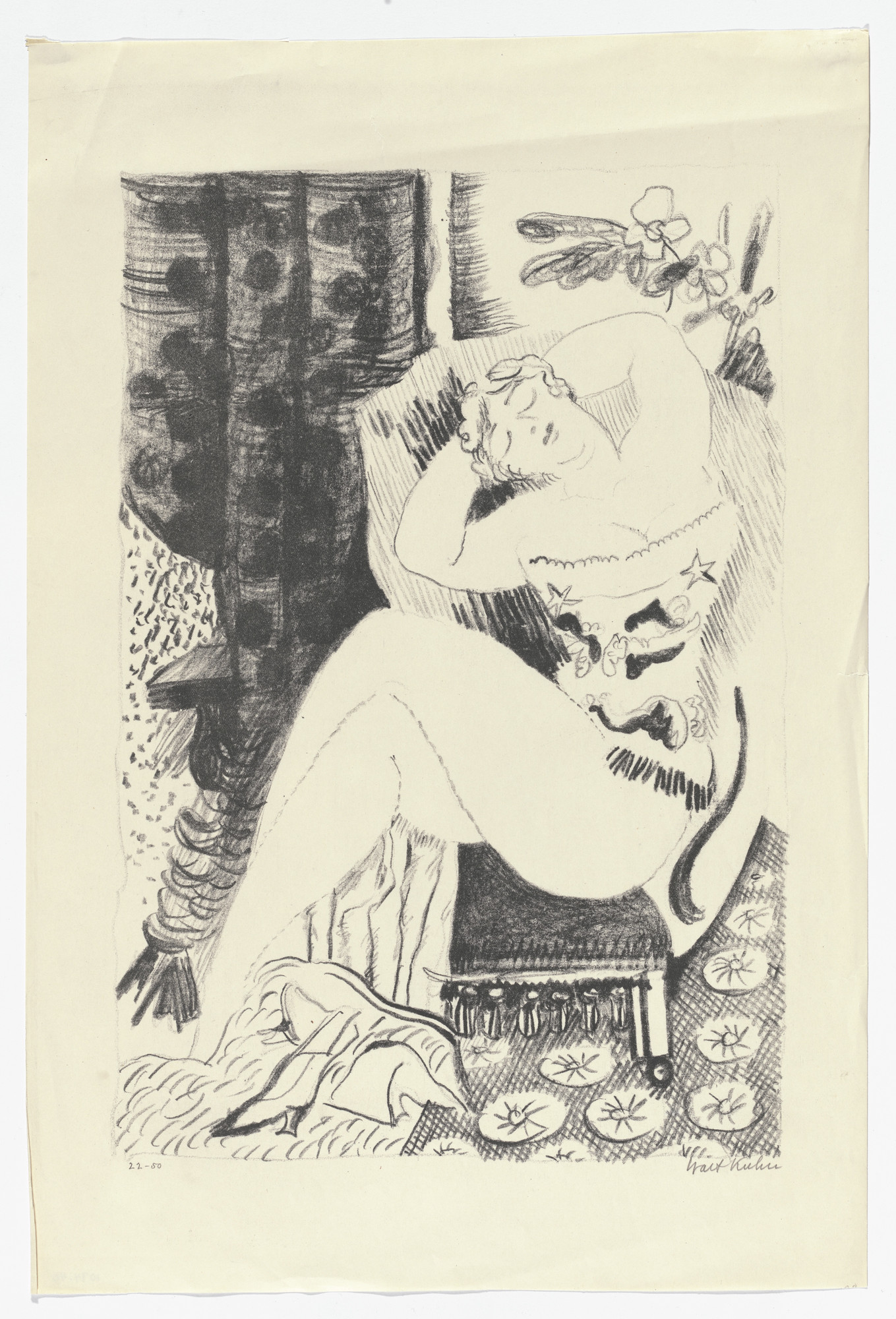 Walt Kuhn. Edith
