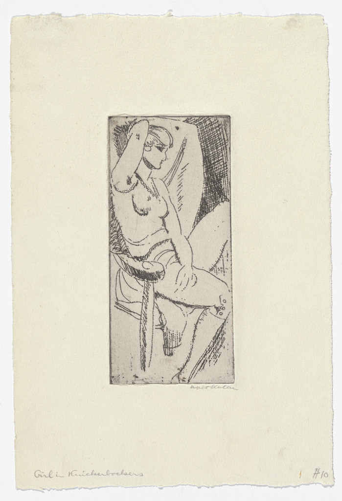 Girl in Knickerbockers