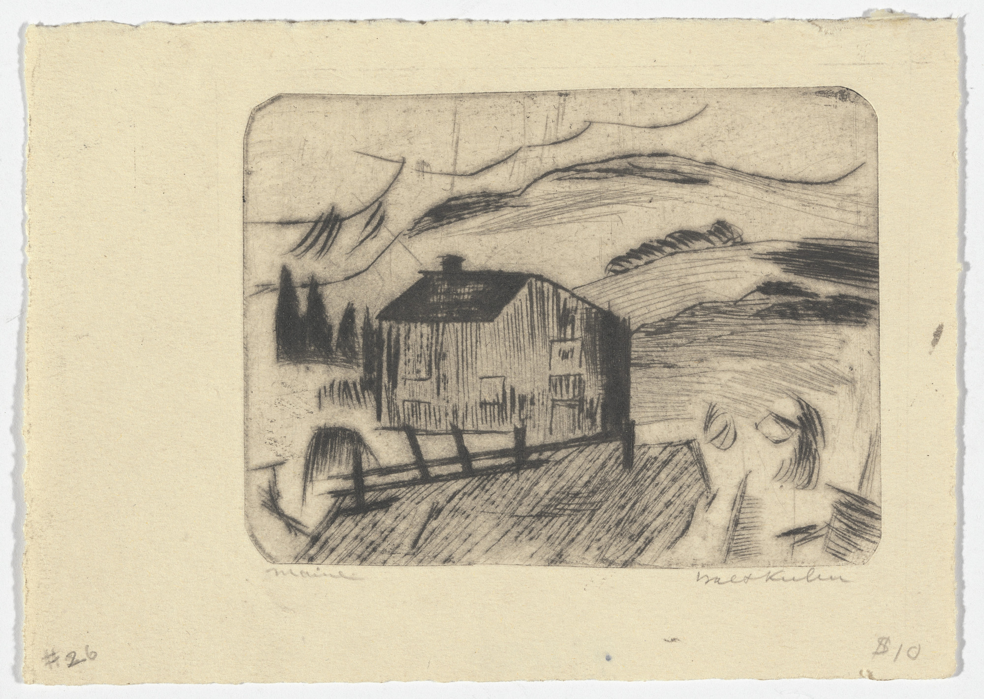 Walt Kuhn. Maine