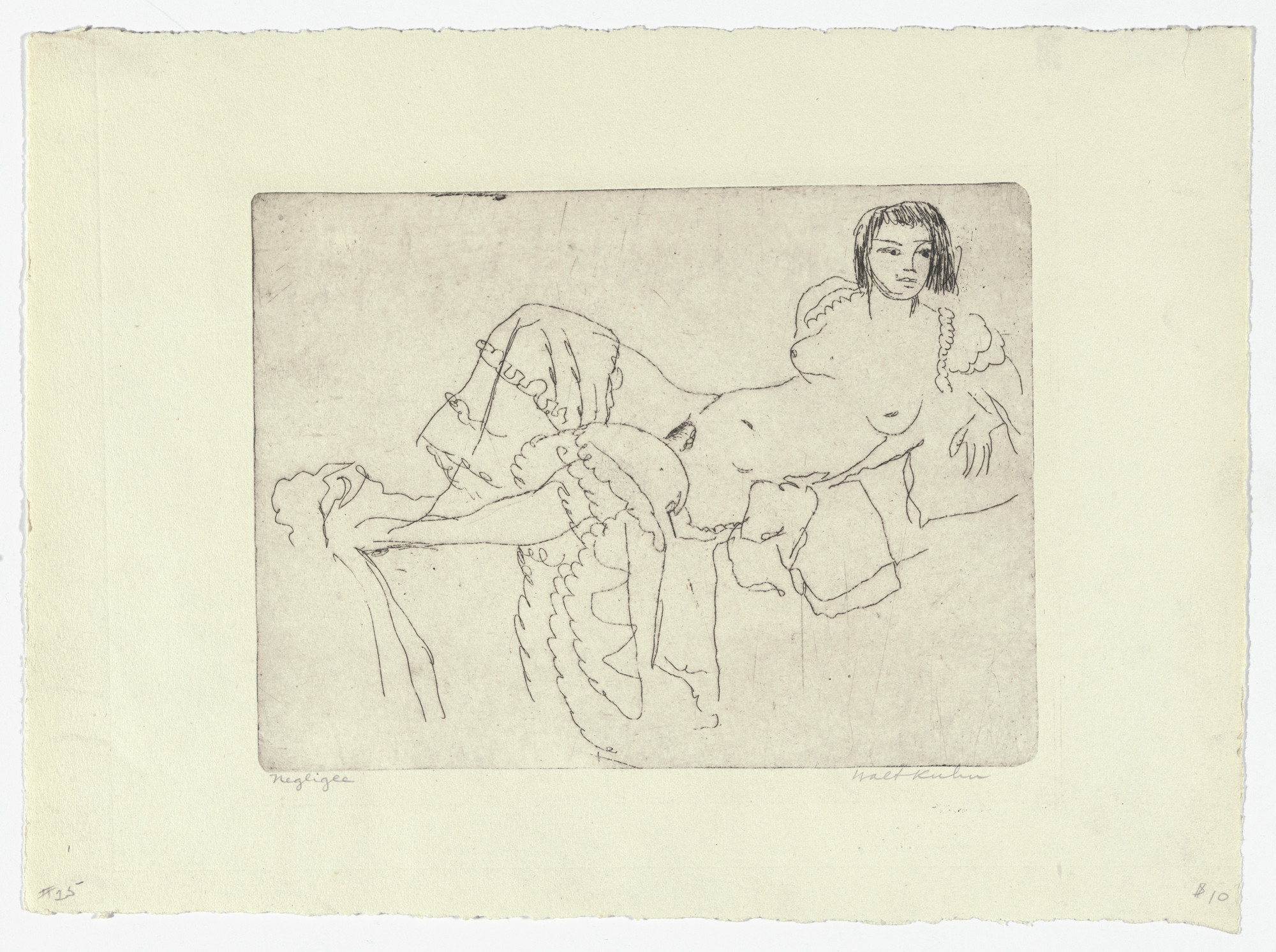Walt Kuhn. Negliée