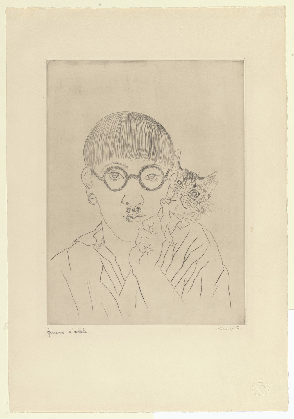 Léonard Tsuguharu Foujita. Self Portrait. 1927 MoMA