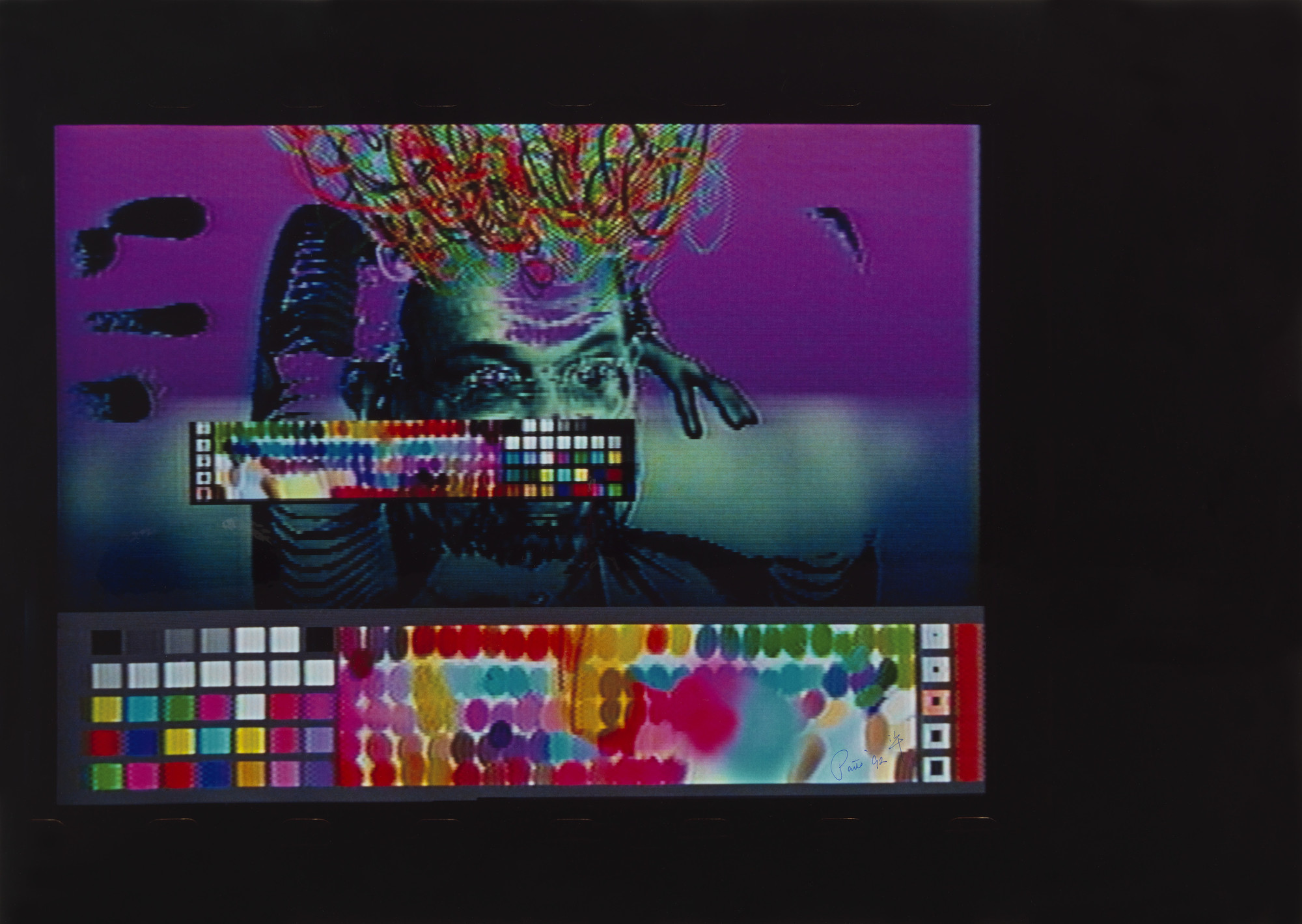 Nam June Paik. Untitled (Green Ginsburg)