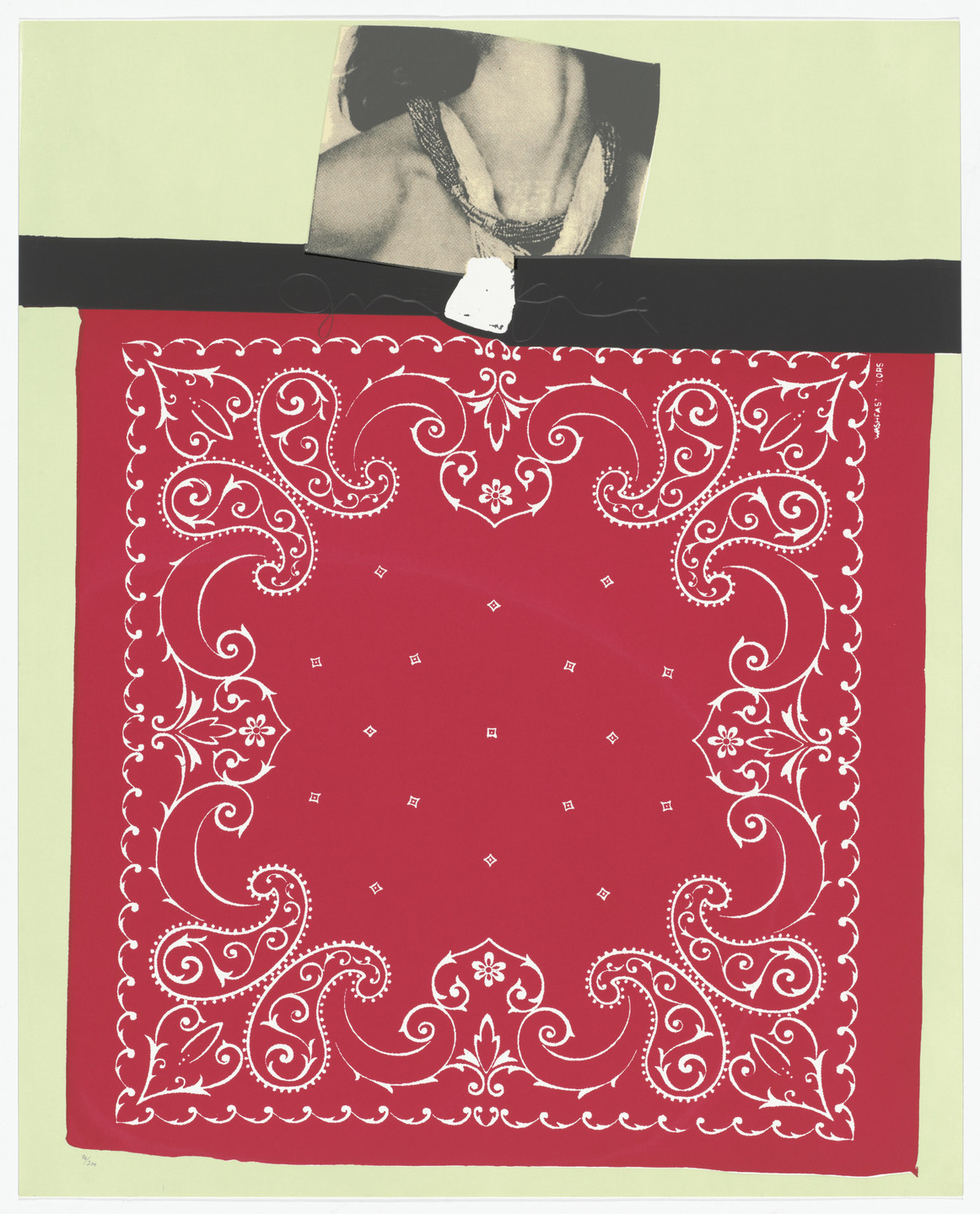 Jim Dine. Throat from 11 Pop Artists, Volume II. 1965, published 1966