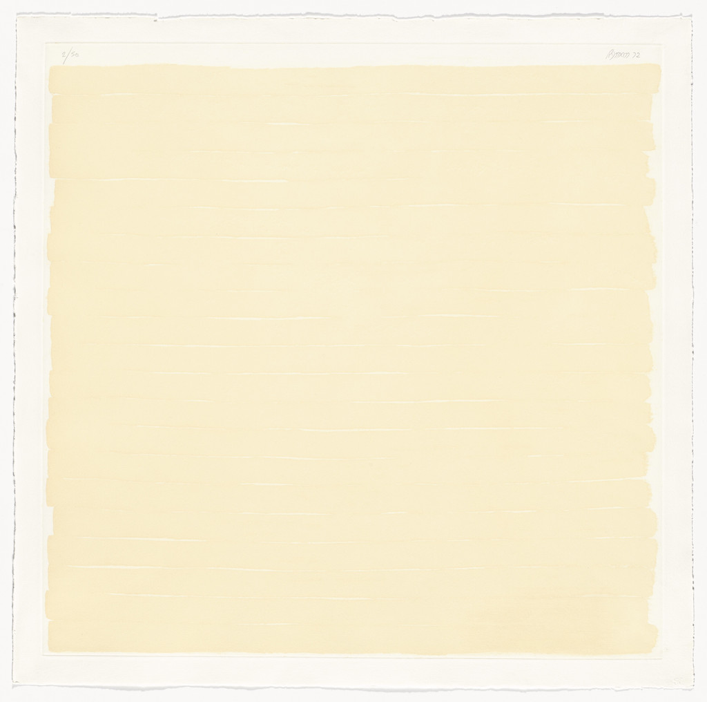 Untitled from Seven Aquatints, Robert Ryman, 1972