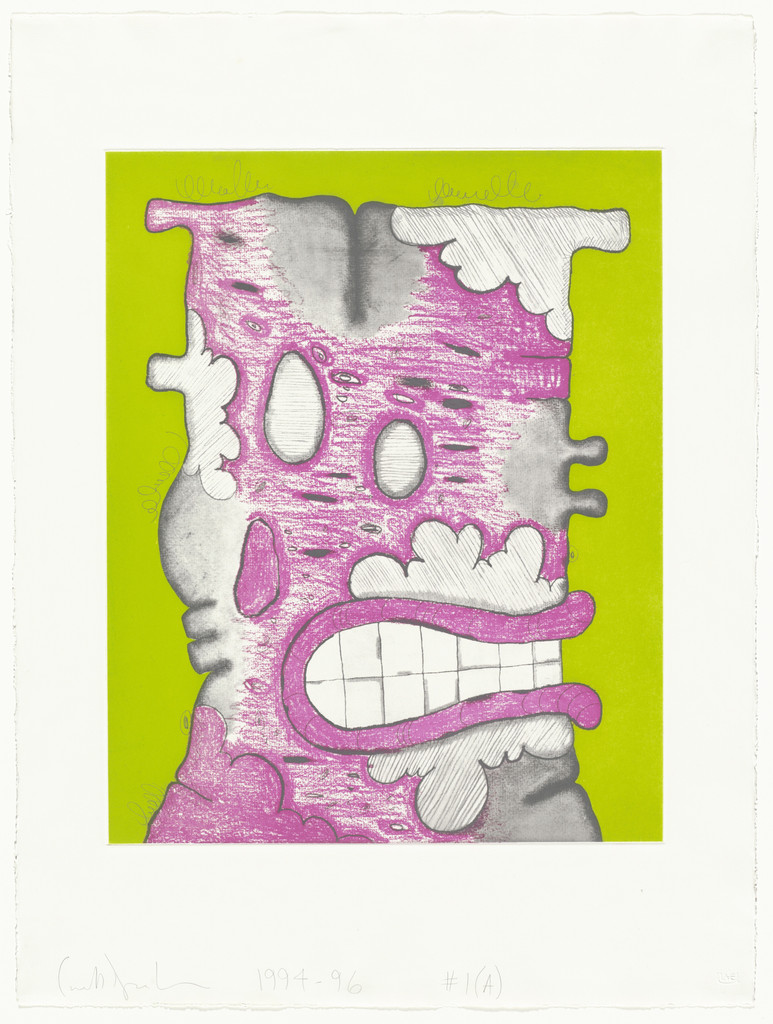 Undone, Carroll Dunham, 1994-96
