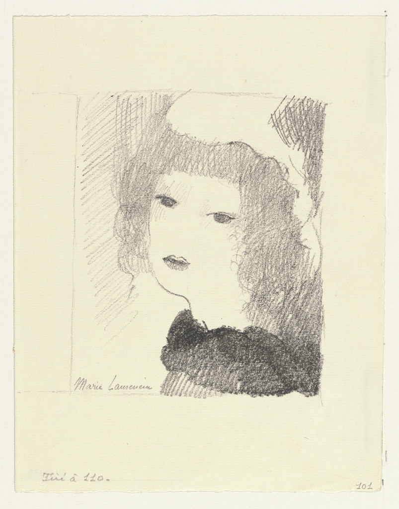 Head of a Woman with a Black Collar (Tête de femme au col noir)