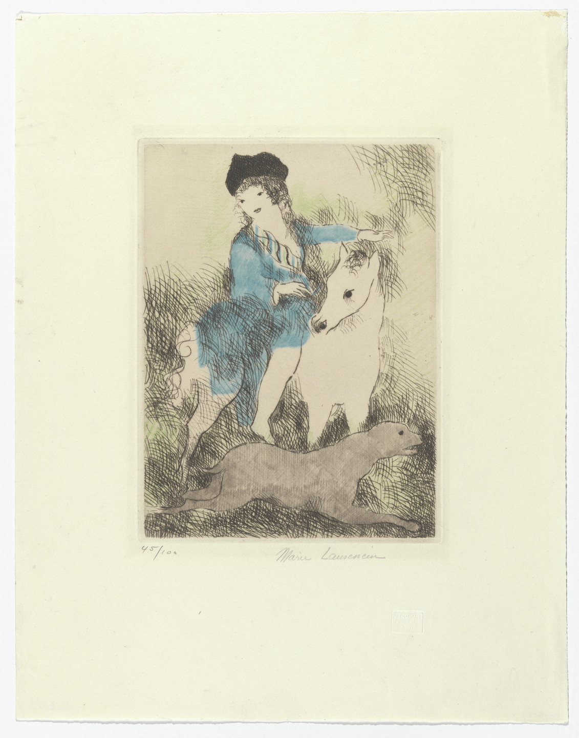 Marie Laurencin. Horseback Ride (La Promenade à cheval). 1928