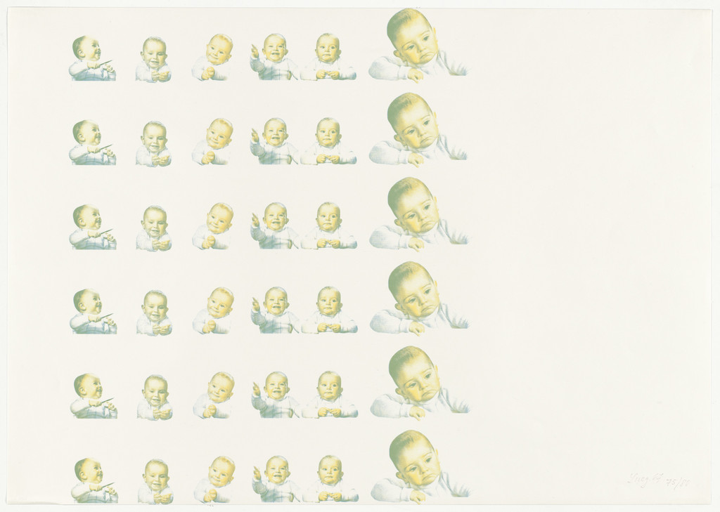 Babies from Graphics of Capitalist Realism (Grafik des Kapitalistischen Realismus)