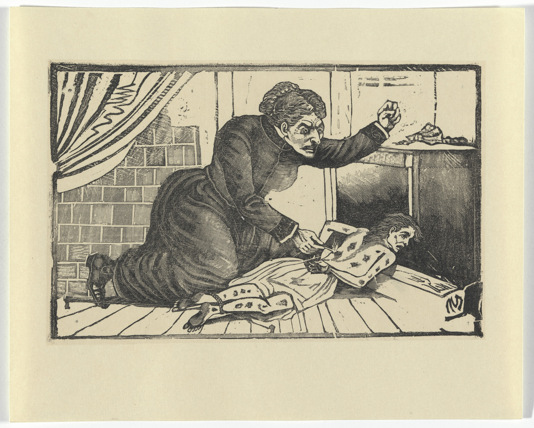 José Guadalupe Posada. The Crime of La Bejarano (Crímenes de la Bejarano). 1913