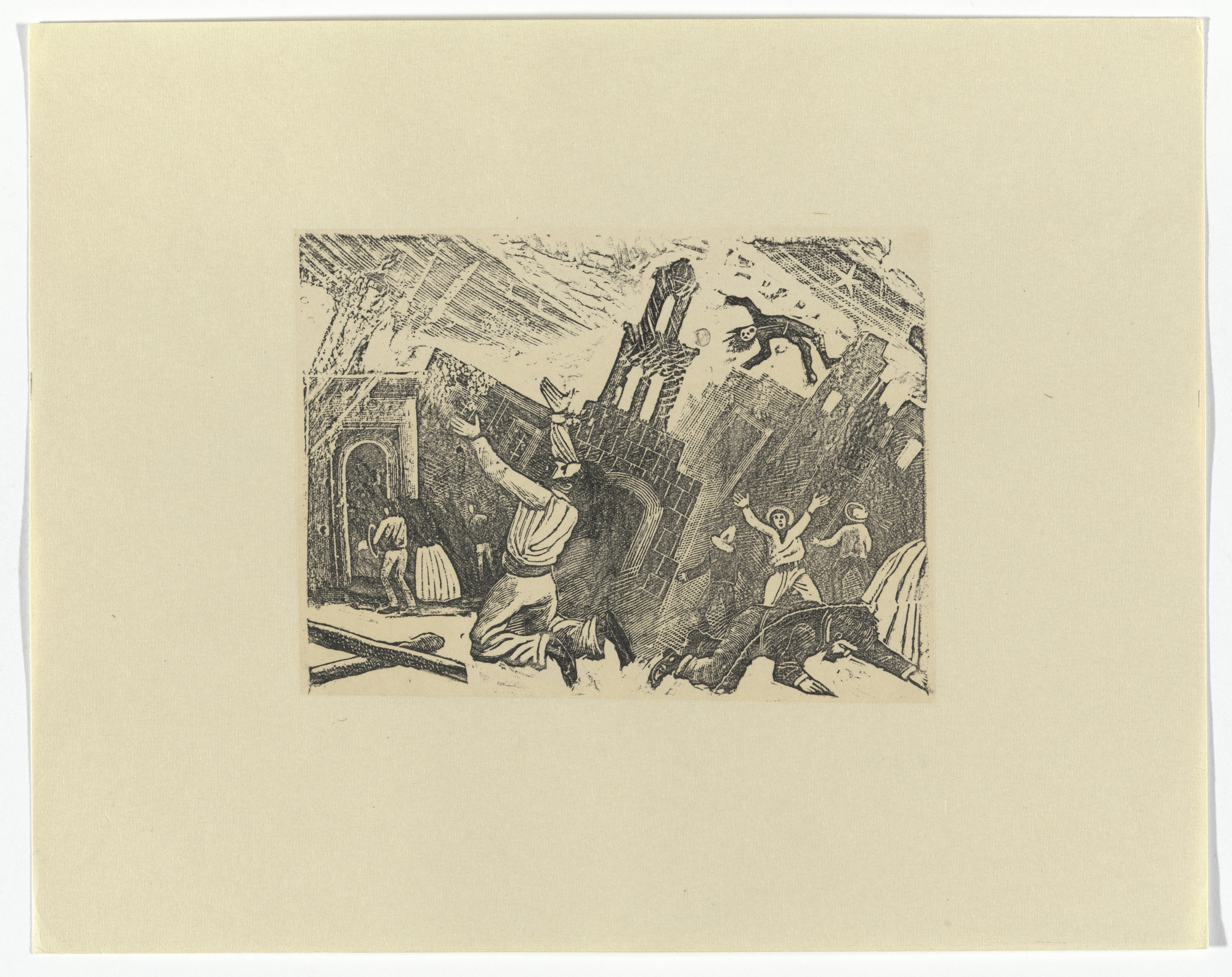 José Guadalupe Posada. Ballad of the End of the World (Corrido: "El fin del mundo")