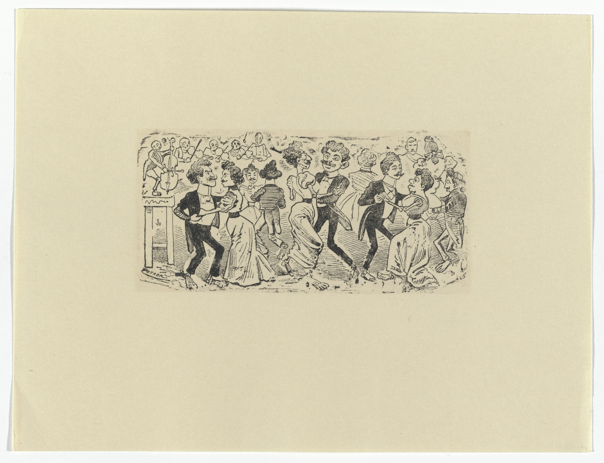 José Guadalupe Posada. Ballad of The Forty-One (Corrido: Los 41)