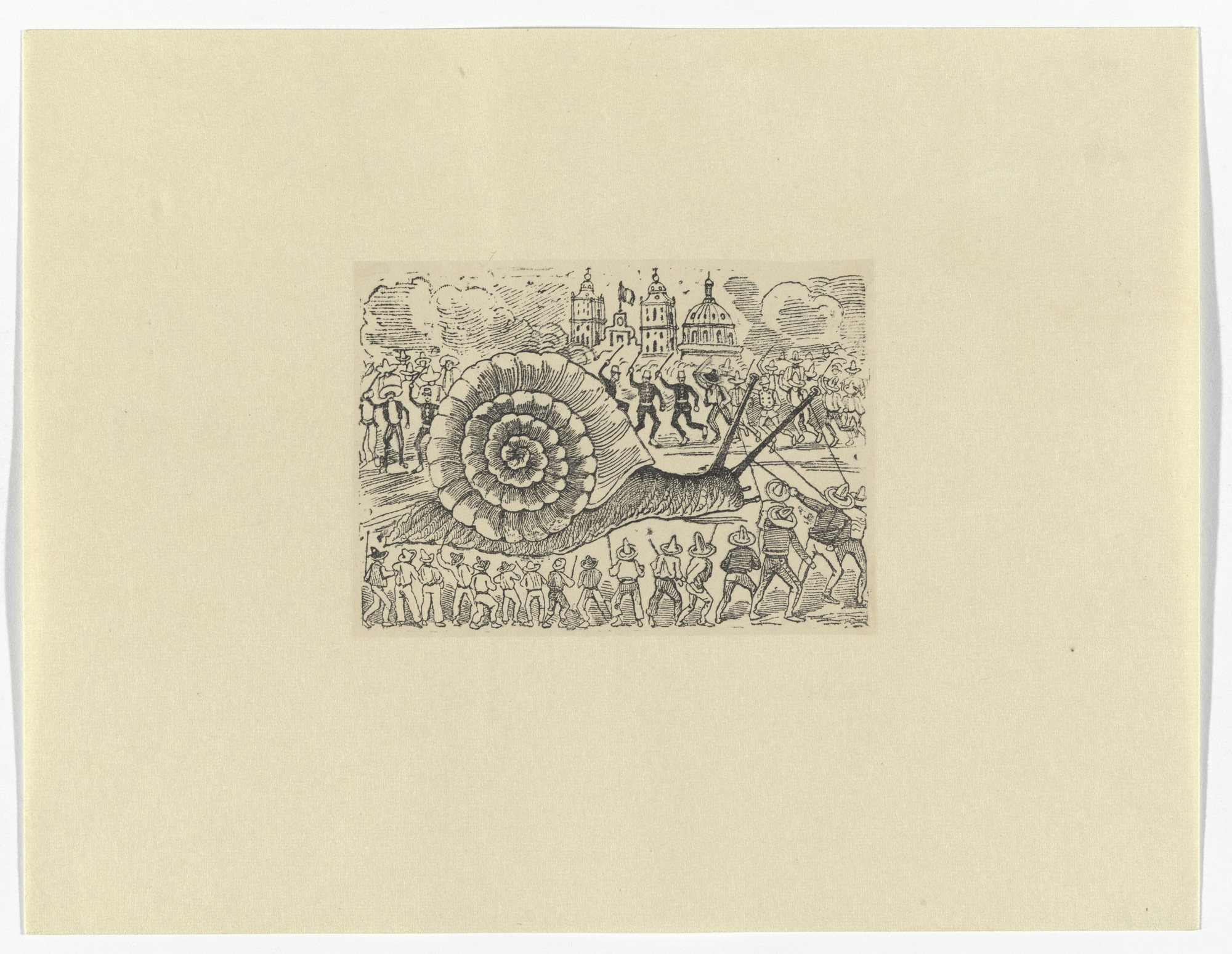 José Guadalupe Posada. The Ballad of the Snail (Corrido: El Caracol)