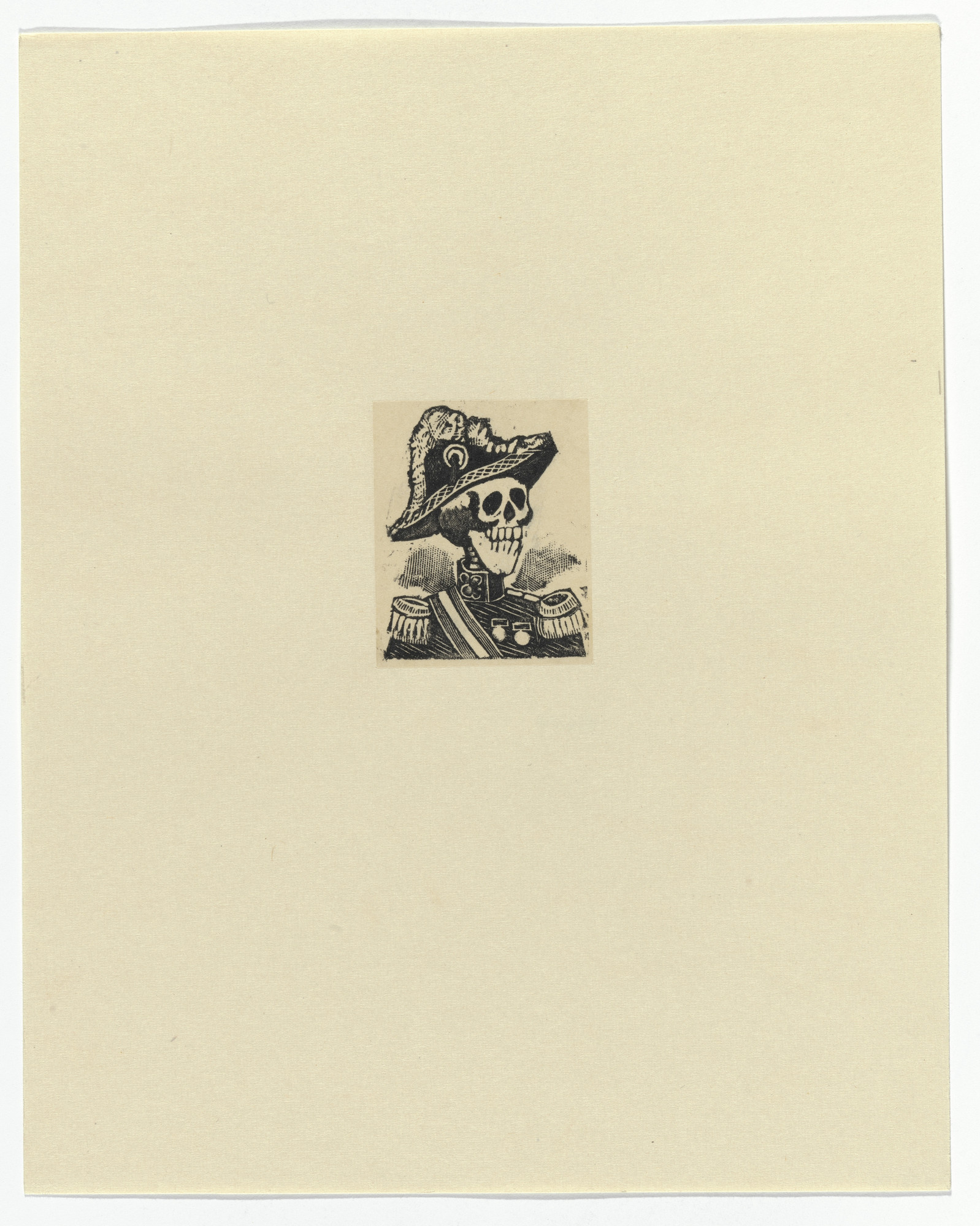 José Guadalupe Posada. Federal Calavera (Calavera Federal)