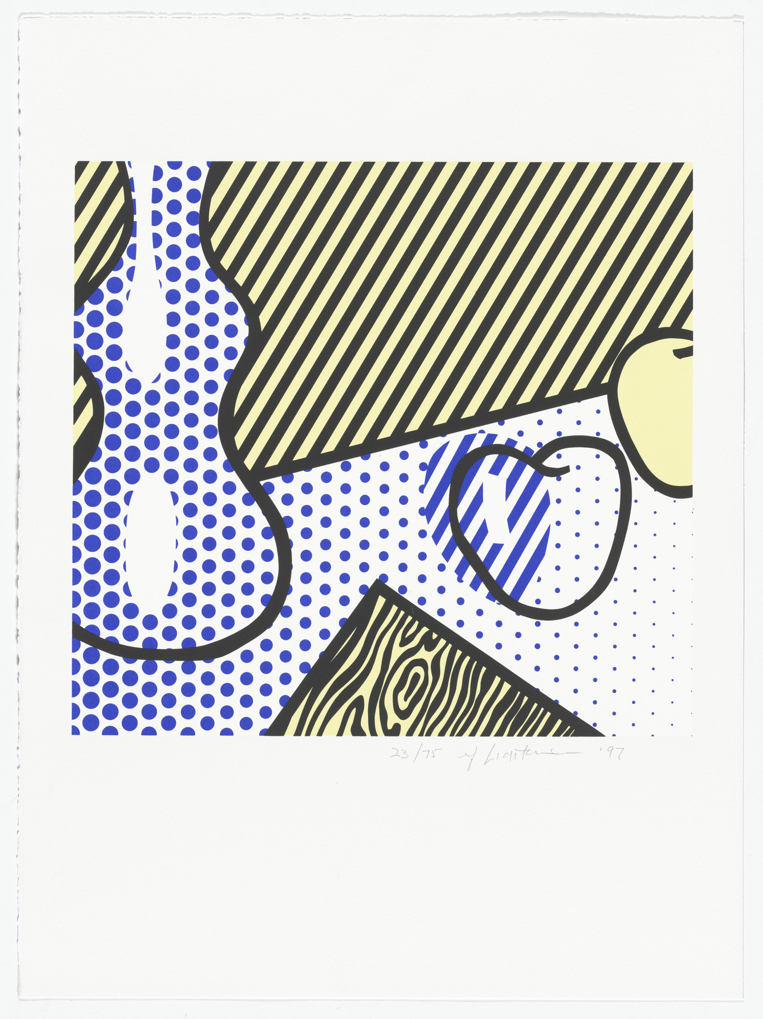 Roy Lichtenstein. Still Life from The Geldzahler Portfolio