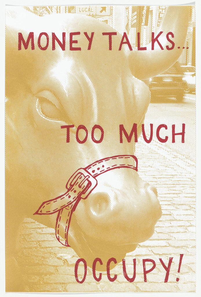 Money Talks Too Much from Occuprint Portfolio