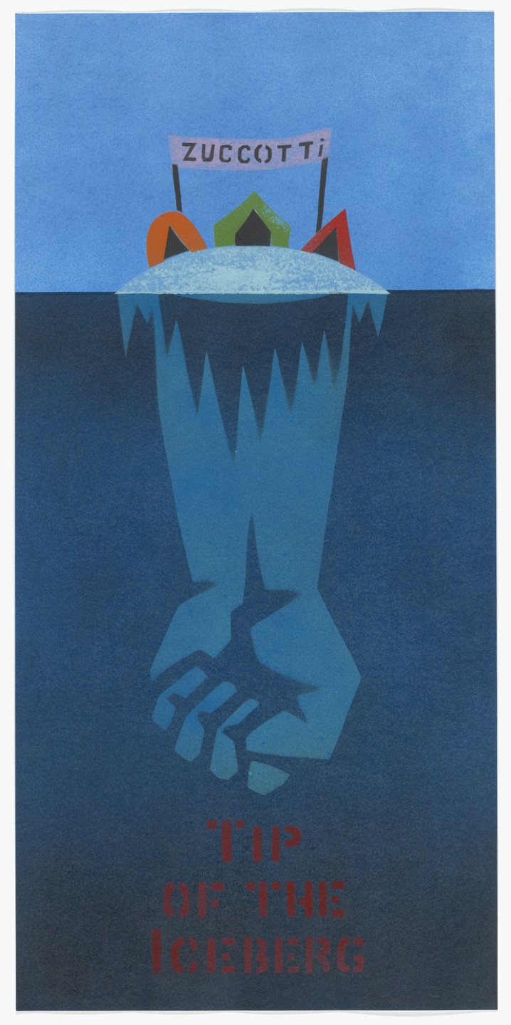David Loewenstein. Tip of the Iceberg from Occuprint Portfolio. 2011