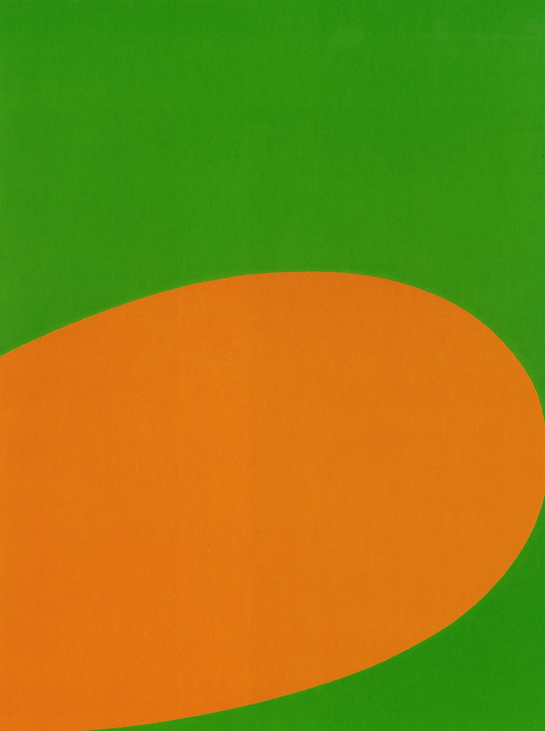 Ellsworth Kelly. Orange Green. 1964