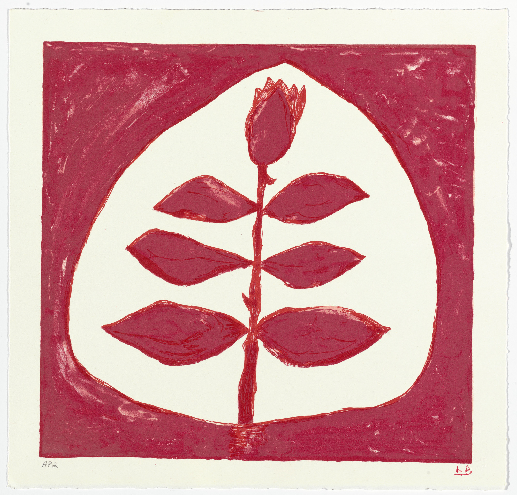 Louise Bourgeois. Rose, only state