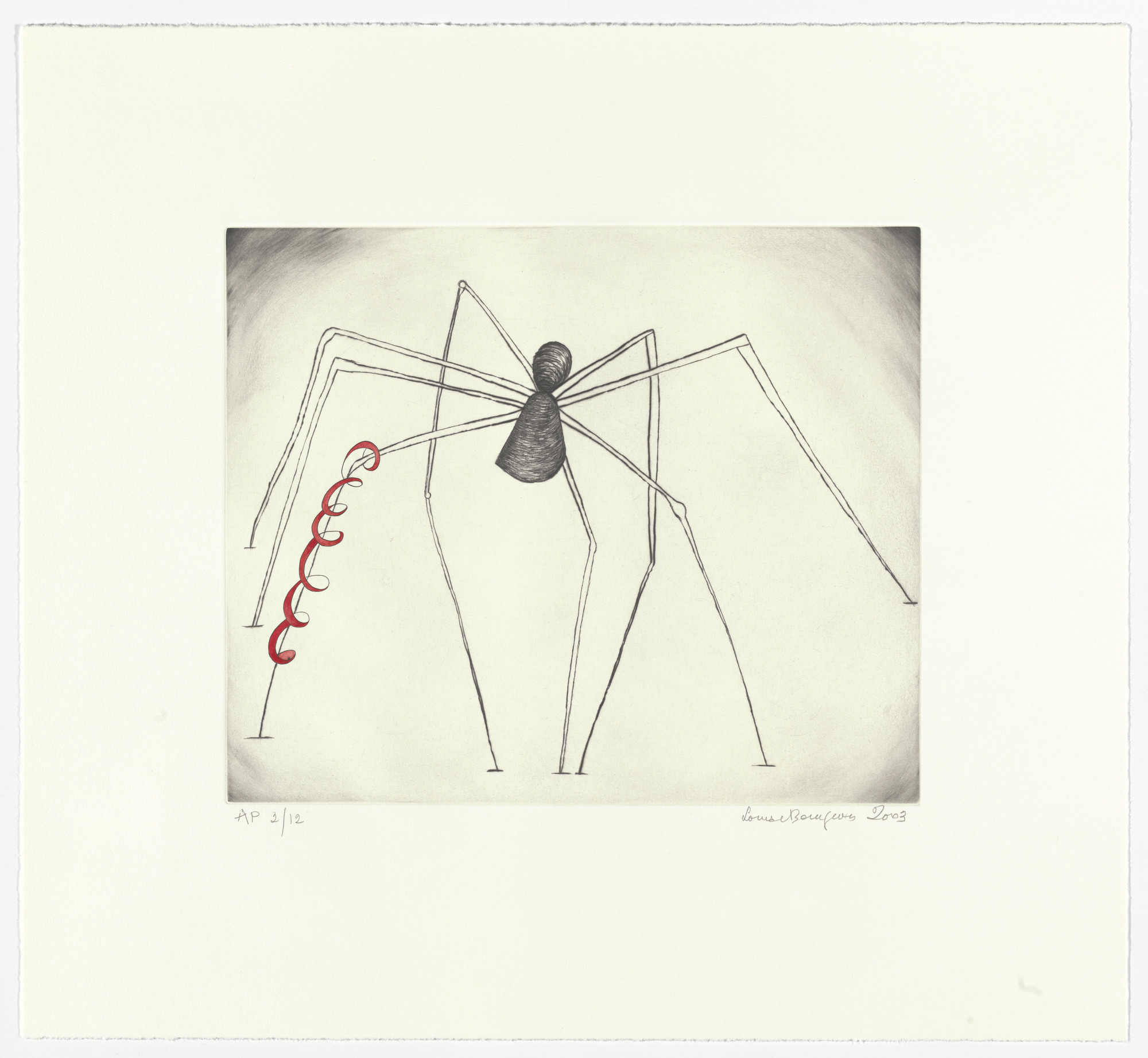Louise Bourgeois. Untitled (Spider and Snake)