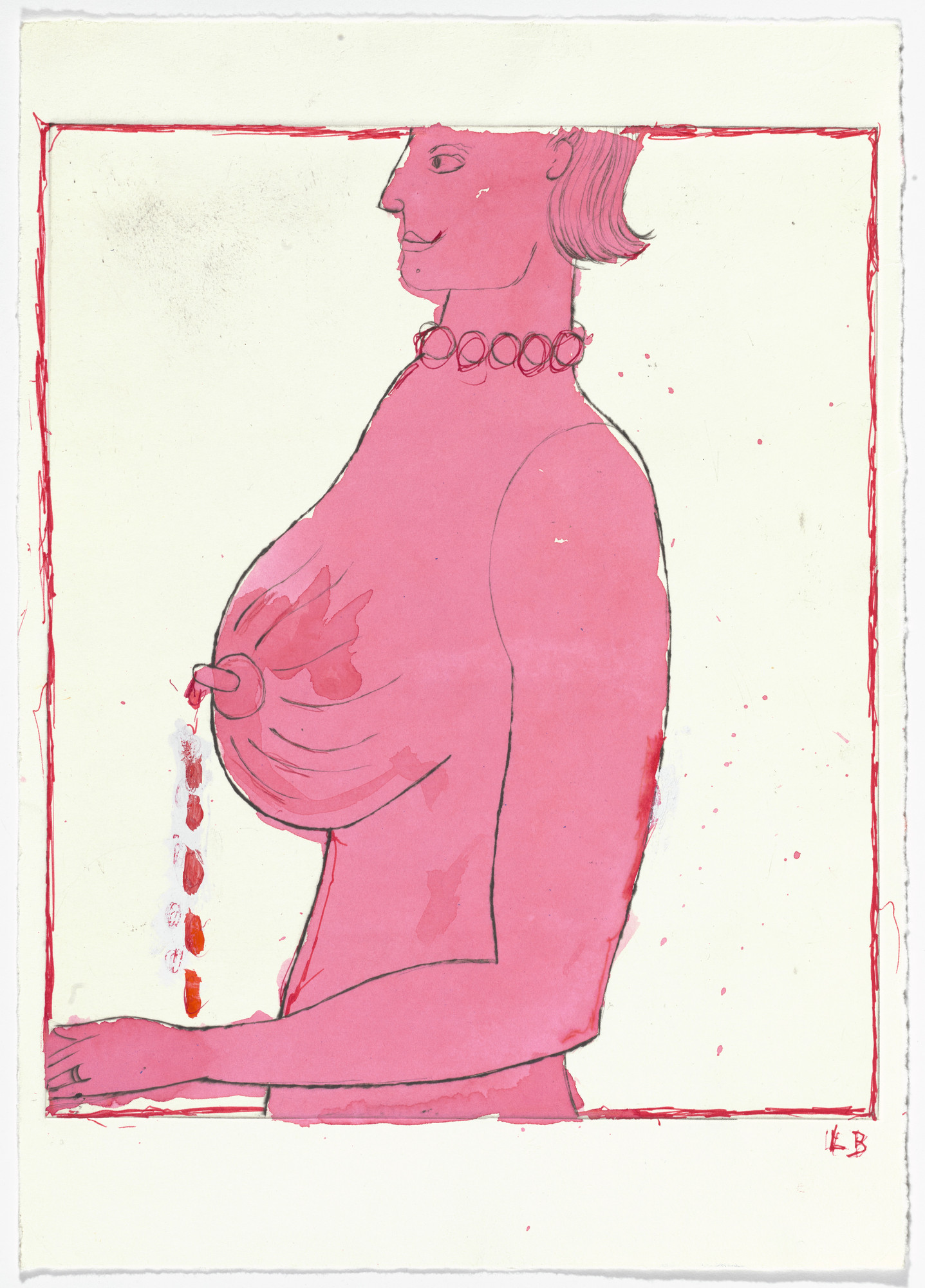 Louise Bourgeois. The Bad Mother, state II of III, variant