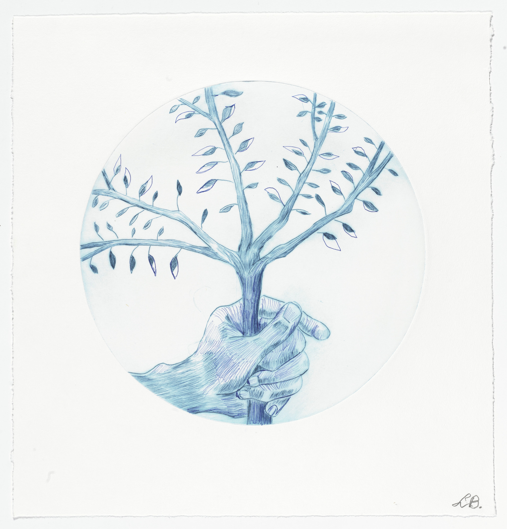 Louise Bourgeois. Untitled, state III of IV, variant