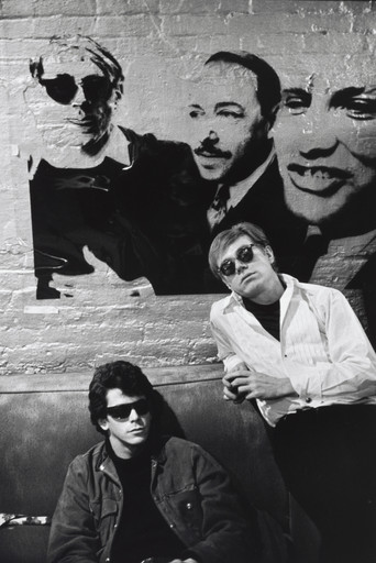 Lou Reed and Andy Warhol, the Factory, New York, New York