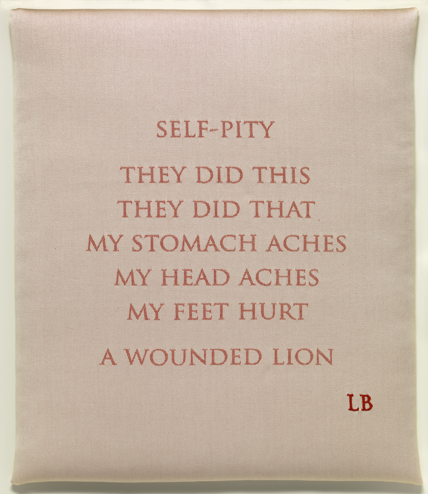 Louise Bourgeois. Self-Pity