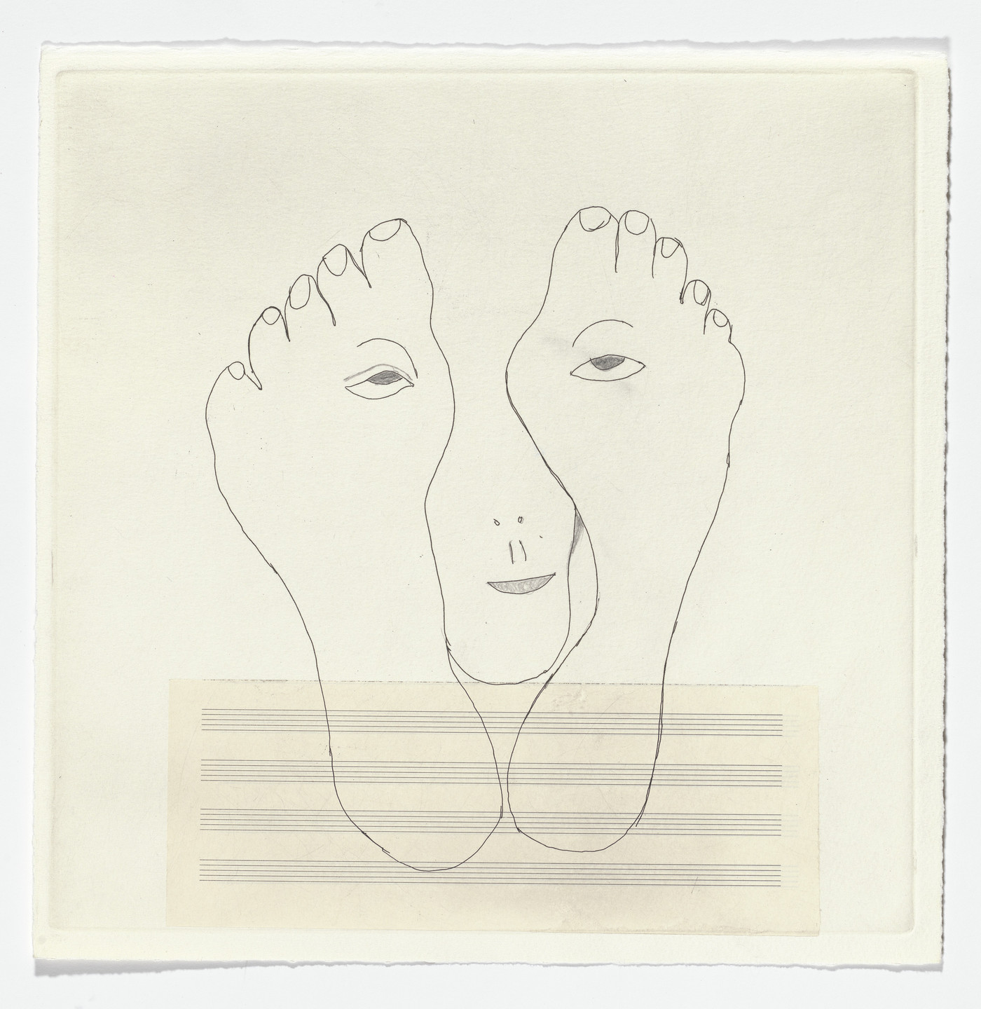 Louise Bourgeois. Untitled, plate 3 of 5, from the illustrated book, and plate 3 of 7, from the portfolio, Metamorfosis. 1996