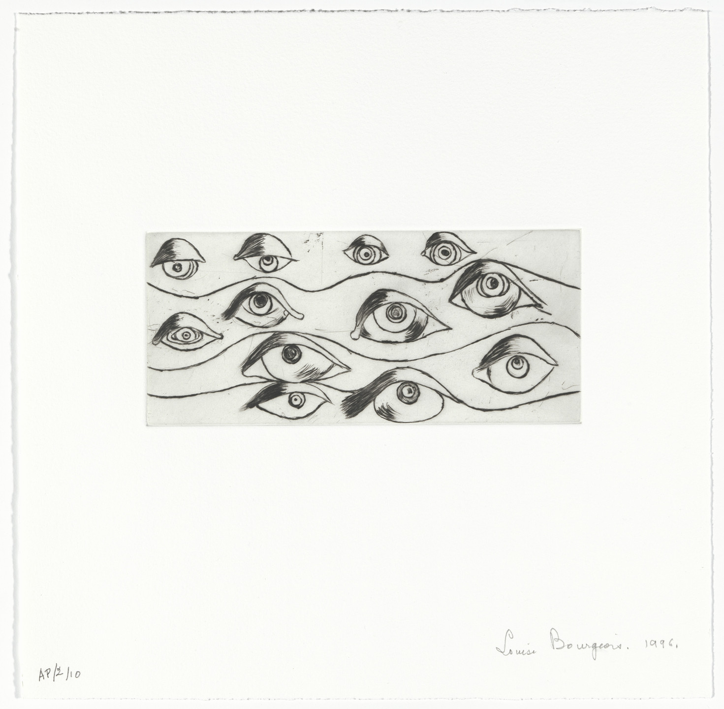 Louise Bourgeois. Eyes. 1996