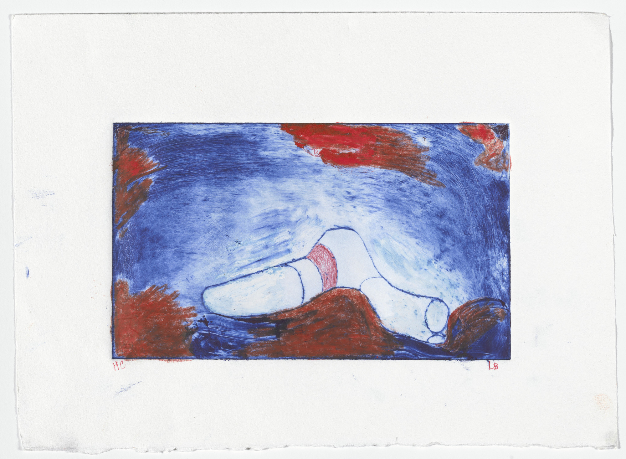 Louise Bourgeois. Hold My Bones, version 1 of 2, state I of III, variant