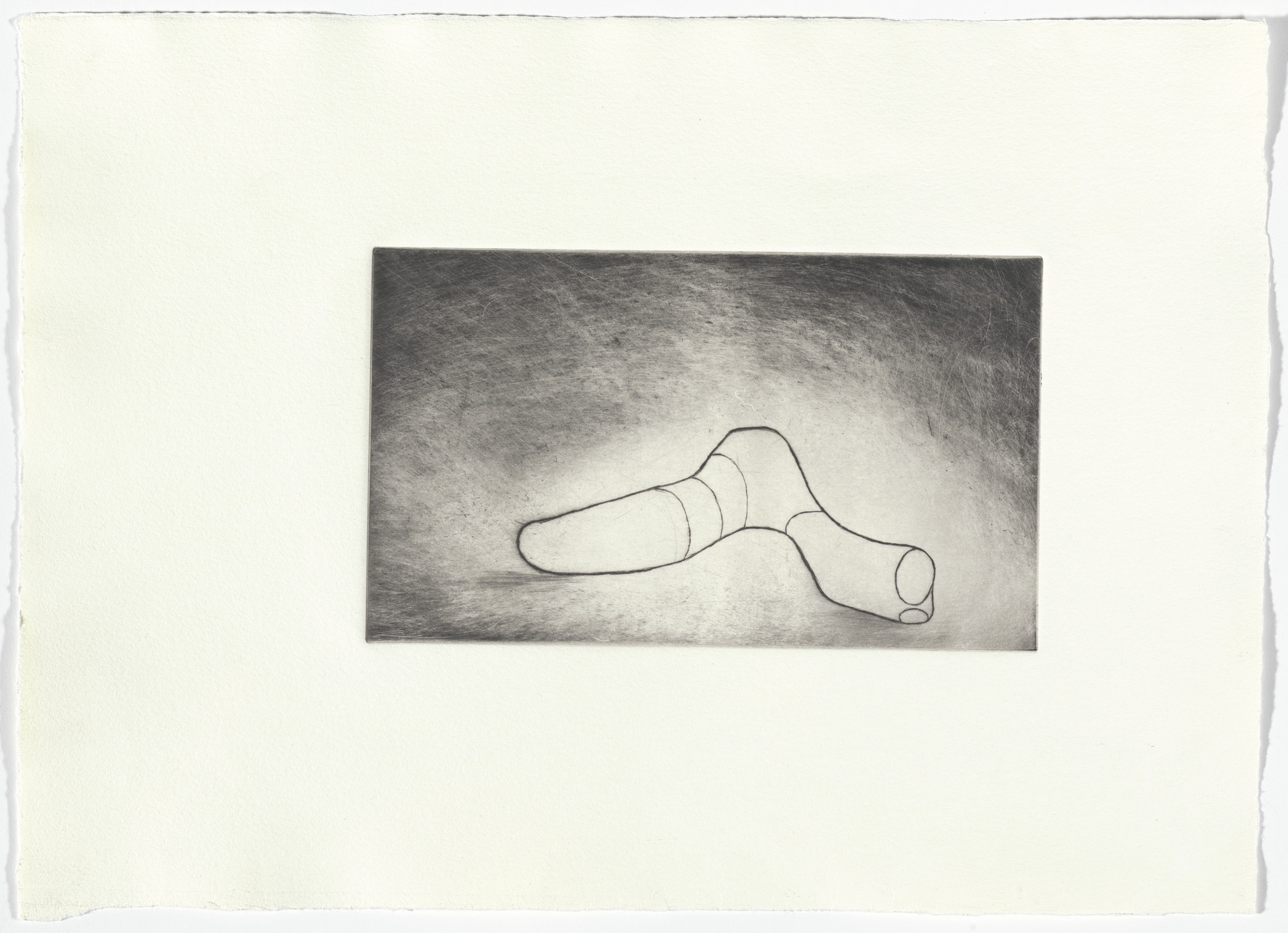Louise Bourgeois. Hold My Bones, version 1 of 2, state II of III, variant