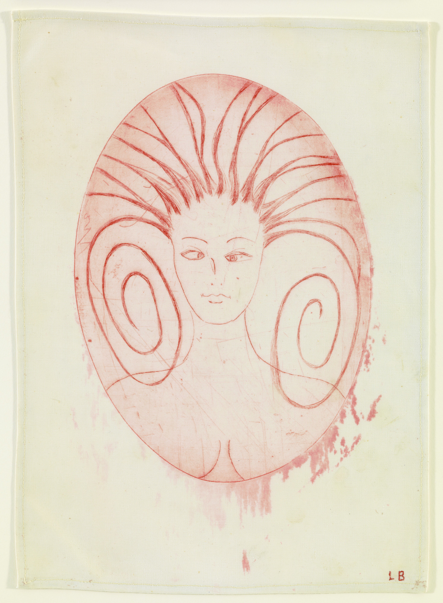 Louise Bourgeois. The Cross-Eyed Woman III, state II of III